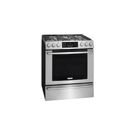 4.5 cu. ft 30" Freestanding Gas Range with IQ-Touch Digital Controls